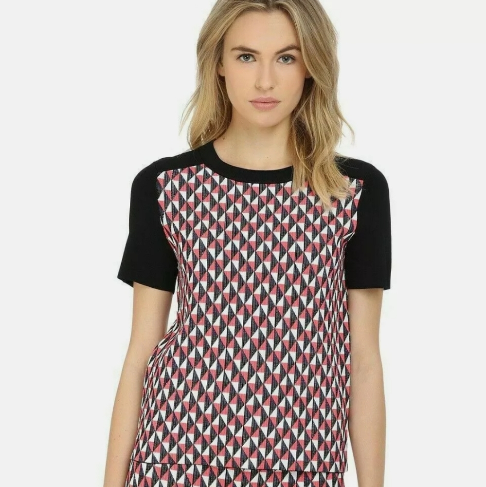 Kate Spade Flying Kites Geranium Red Sweater Small